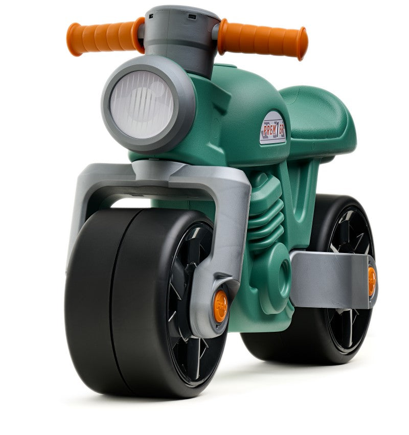 Odrážedlo motorka  "Premier" vintage zelené