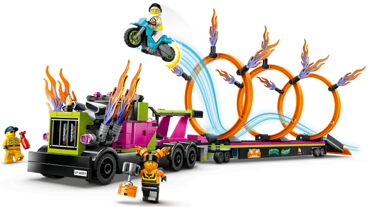 LEGO® City 60357 Tahač s ohnivými kruhy