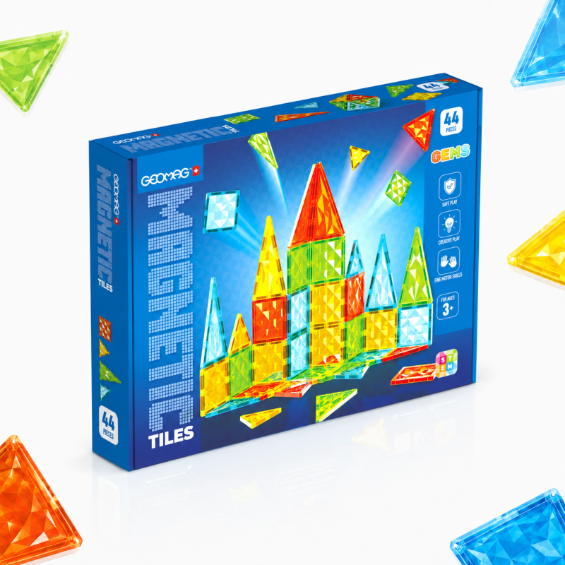 Geomag Magnetic Tiles 44 dílků