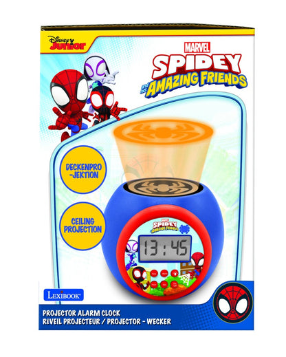 Lexibook budík Spidey se stropním projektorem
