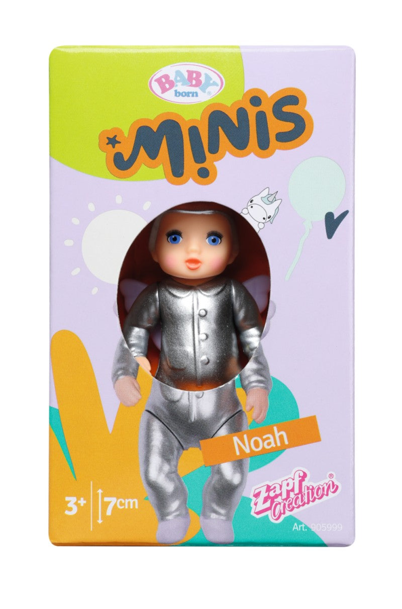 BABY born Minis Panenka - Miminka, 6 druhů Noah