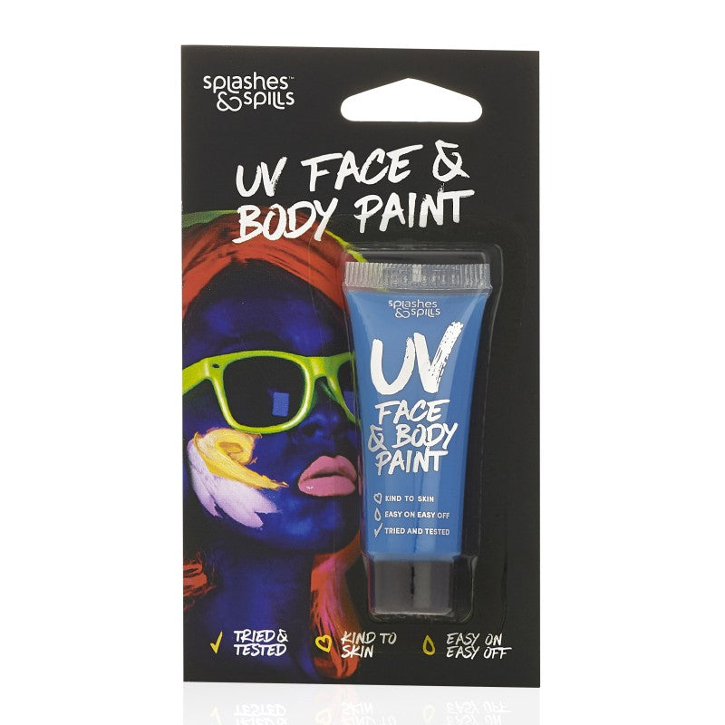 Barva na obličej a tělo UV v tubě