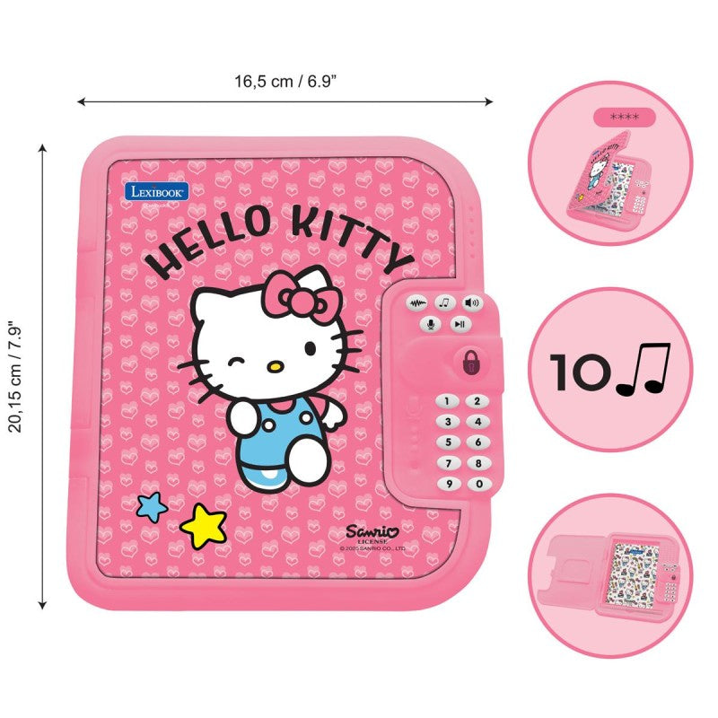 Lexibook elektronický tajný deník Hello Kitty