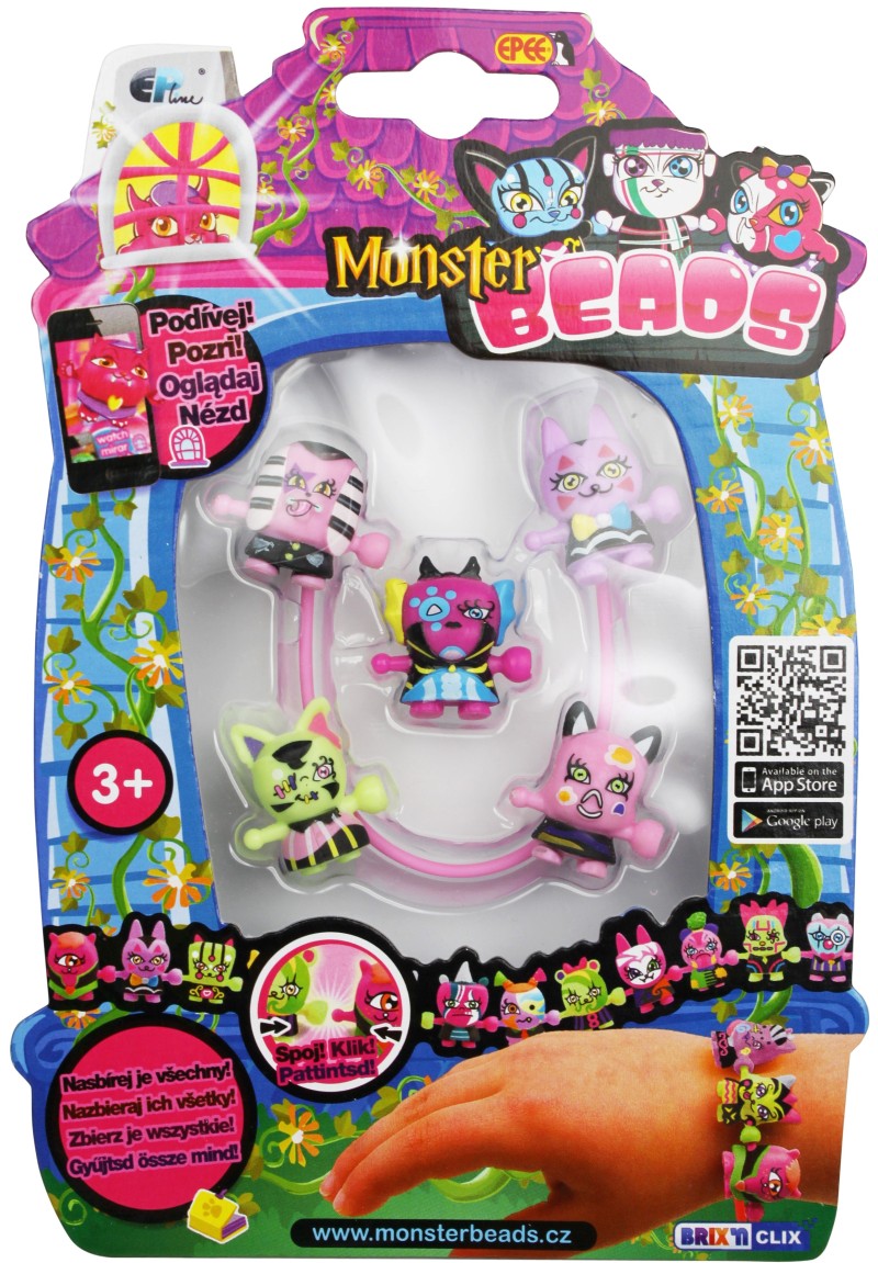 Monster Cool pack 6- příšerky