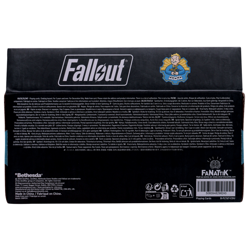 Fallout hrací karty DPL12