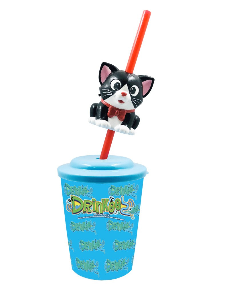 Drinkeez - kelímek s brčkem kravička