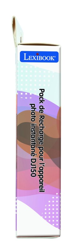 Lexibook 10 náhradních rolí samolepek do fotoaparátů řady DJ150