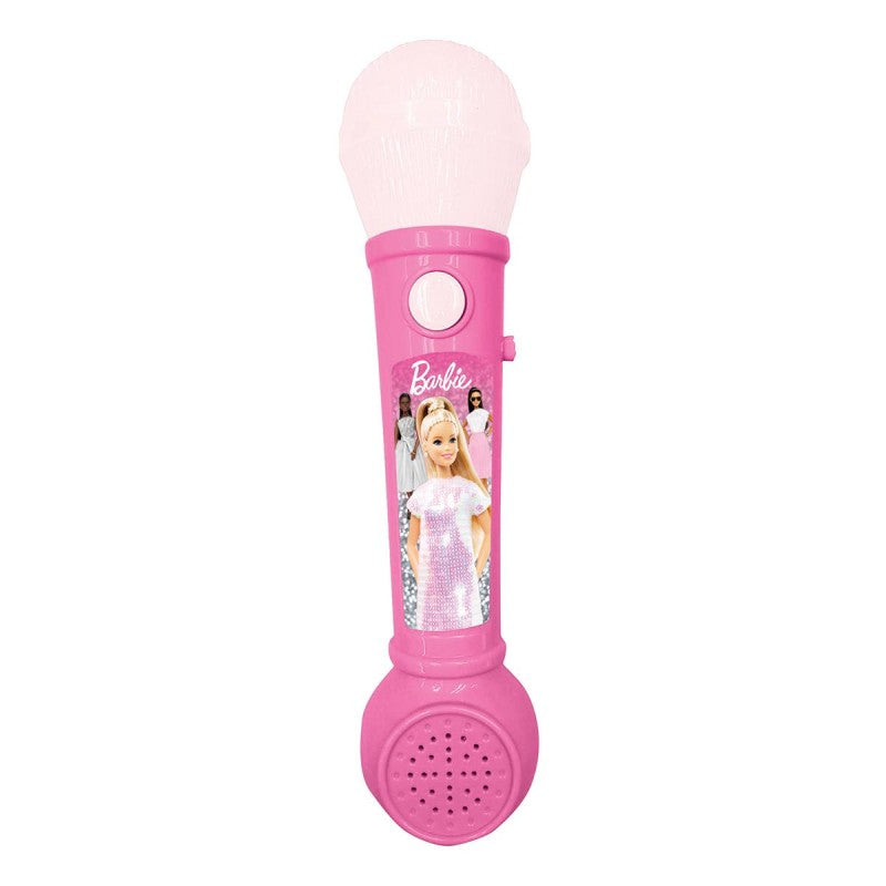Lexibook svítící mikrofon Barbie s melodiemi