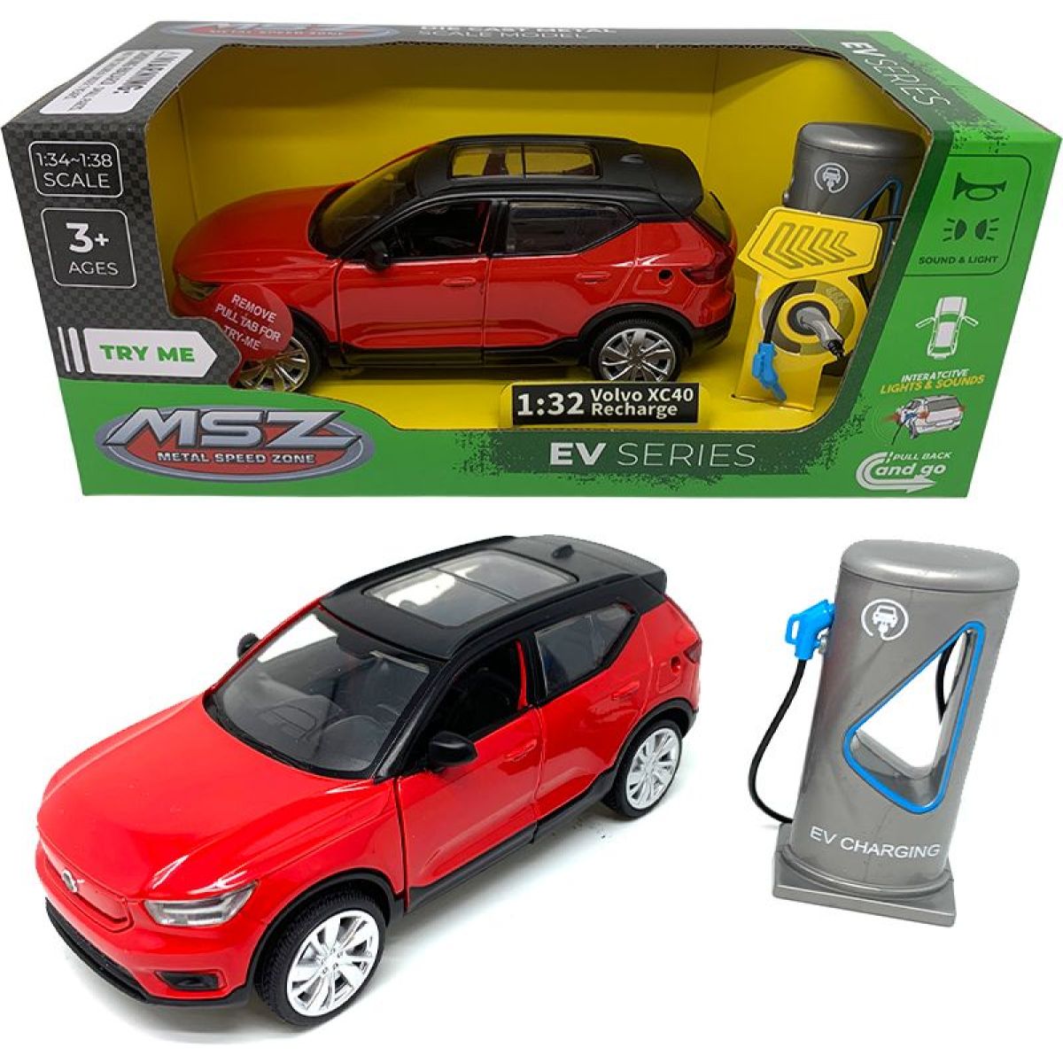 Kovový model - 1:32 Volvo XC40 Recharge