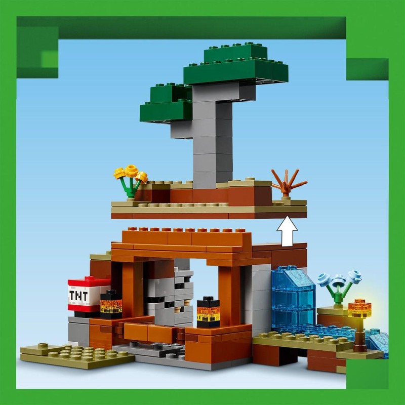 LEGO® Minecraft® 21269 Výprava do dolu a pásovec
