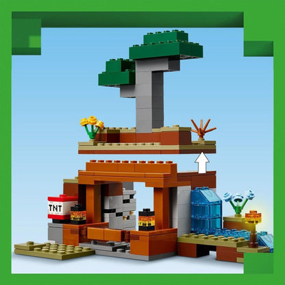 LEGO® Minecraft® 21269 Výprava do dolu a pásovec