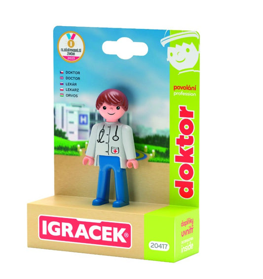 Igráek Doktor - figurka s příslušenstvím