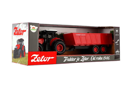 Traktor Zetor s valníkem plast 36 cm