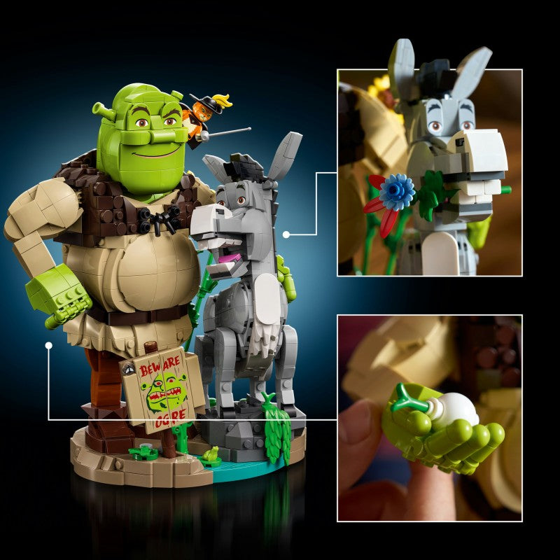 LEGO® Shrek 72423 Shrek, Oslík a Kocour v botách