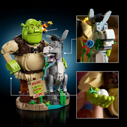 LEGO® Shrek 72423 Shrek, Oslík a Kocour v botách