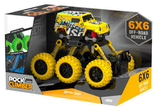 Auto Graffiti Crawler 6WD 1:43 na zpětný chod červené