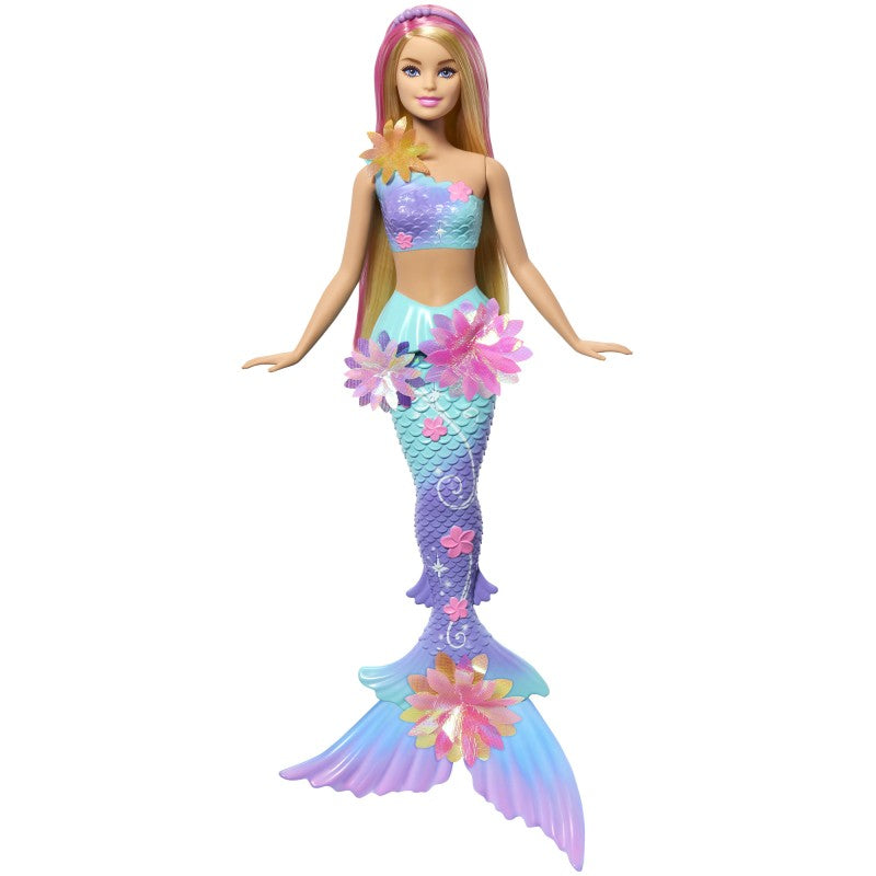 Barbie kouzelná květinová mořská panna - blondýnka