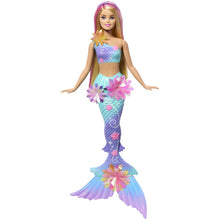 Barbie kouzelná květinová mořská panna - blondýnka