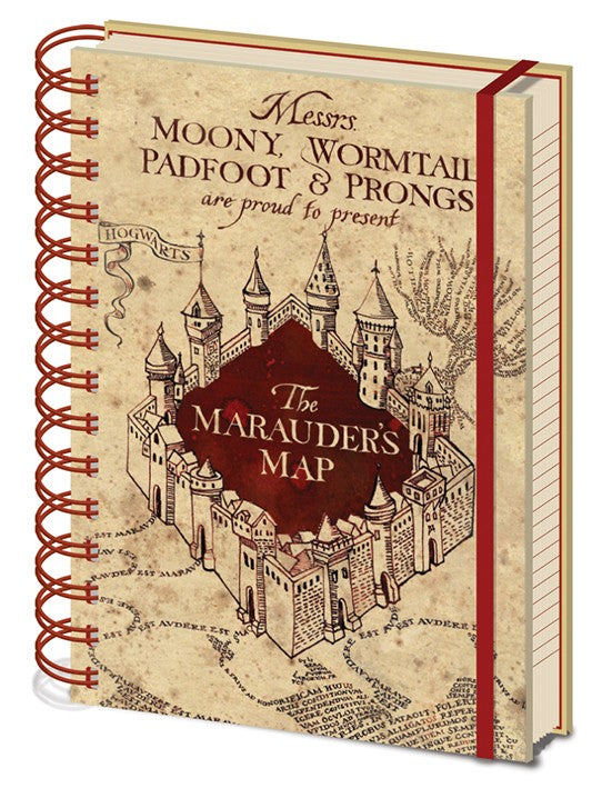 Blok A5 kroužkový, Harry Potter