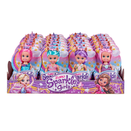 Víla jednorožec Sparkle Girlz malá v kornoutku