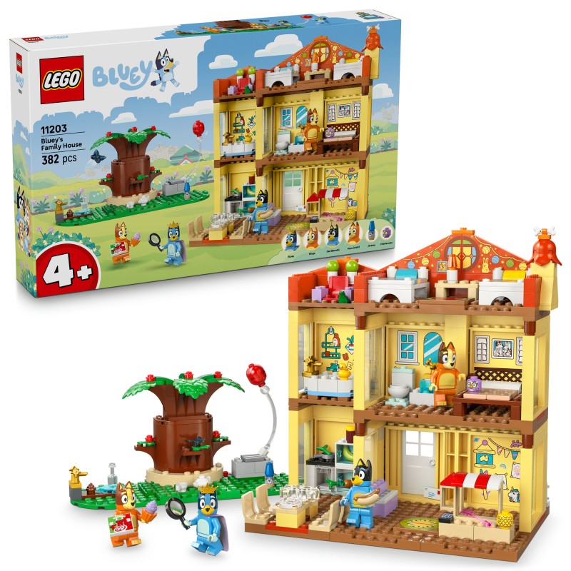 LEGO® Bluey 11203 Bluey a její rodinný dům