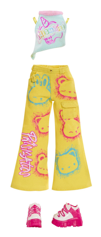 Rainbow High Junior Fashion panenka v rockové kapele - Sunny