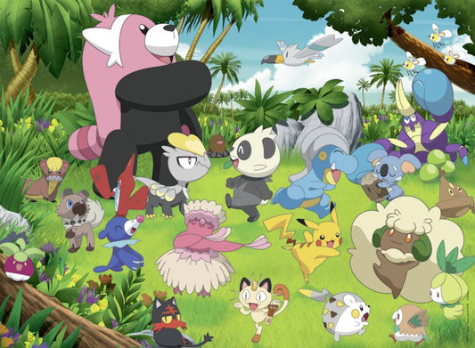 Puzzle Rozdovádění Pokémoni 300 dílků