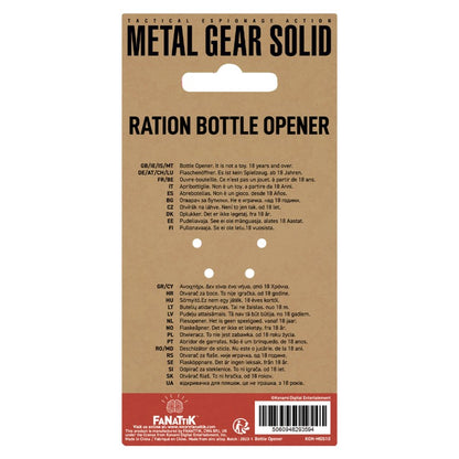 Metal Gear Solid Ration otvírák