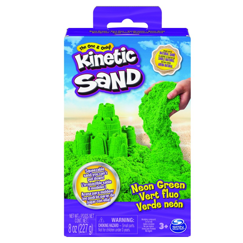 Kinetic sand neonové barvy písku žlutý