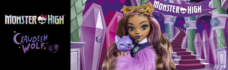 Monster High příšerka monsterka - Clawdeen