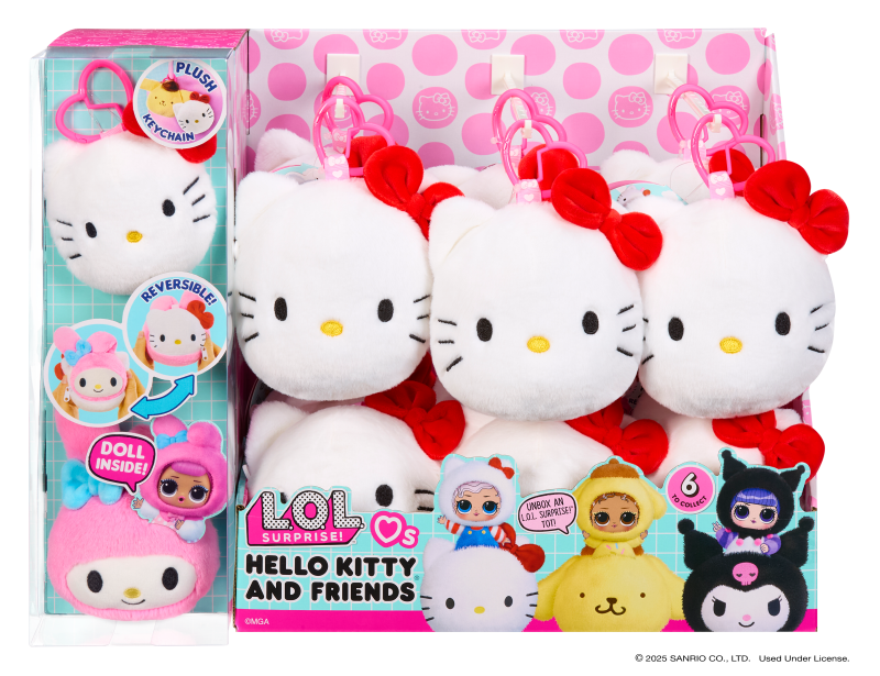 L.O.L. Surprise! Hello Kitty plyšová panenka, PDQ