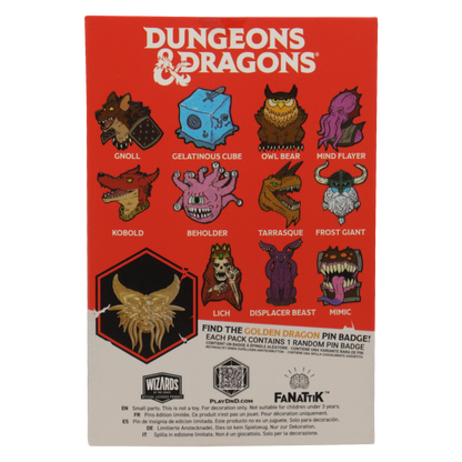 Dungeons & Dragons pin Mystery 50. výročí DPL12