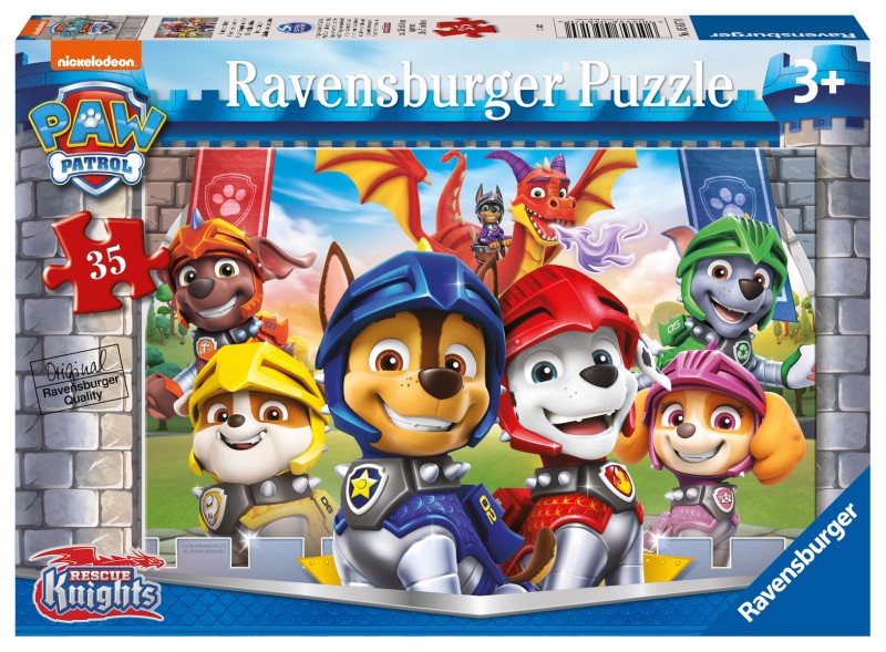 Puzzle Tlapková patrola: Hrdinští psi 35 dílků