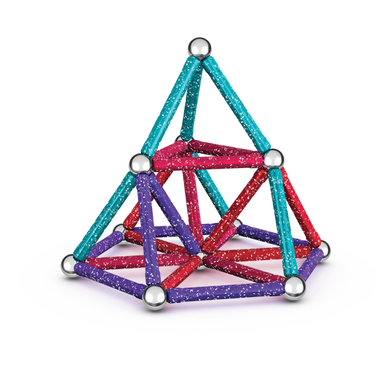 Geomag Glitter 60 dílků