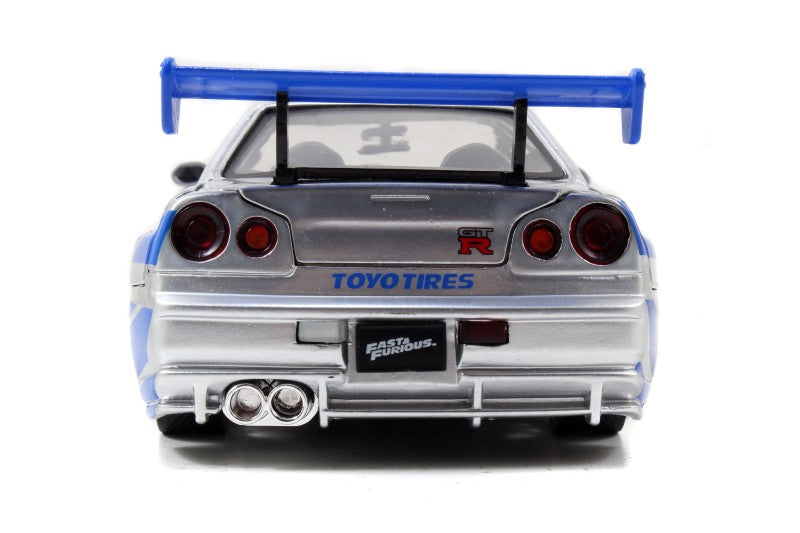 Rychle a zběsile auto 2002 Nissan Skyline 1:24