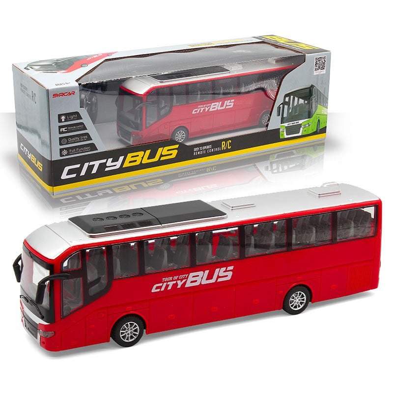 RC Autobus červený