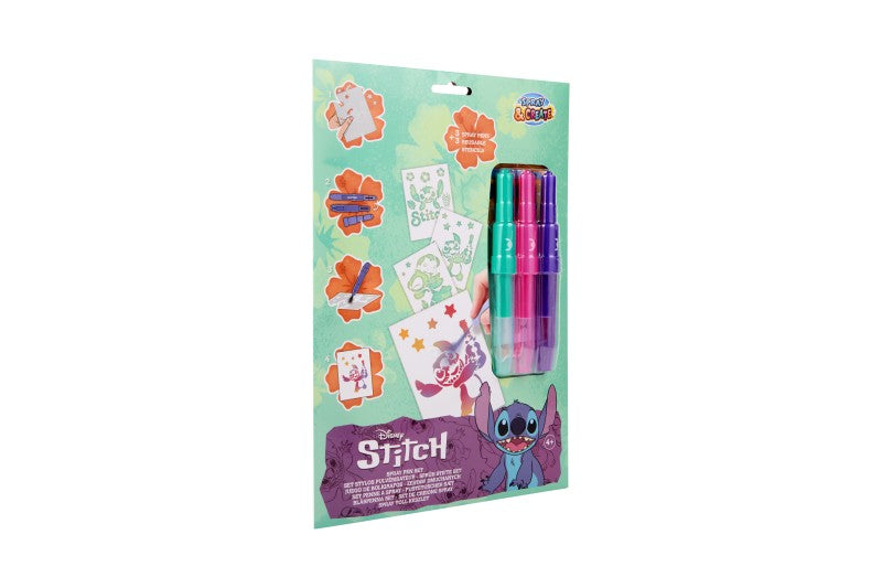 Sada malování s foukcímí fixami Stitch A4