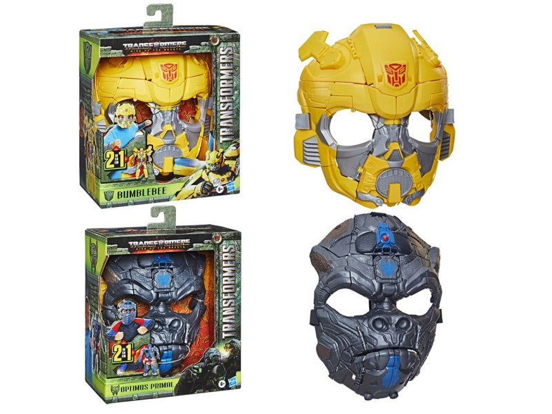 Transformers mv7 maska na hraní s transformací Optimus Primal