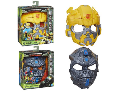 Transformers mv7 maska na hraní s transformací Optimus Primal