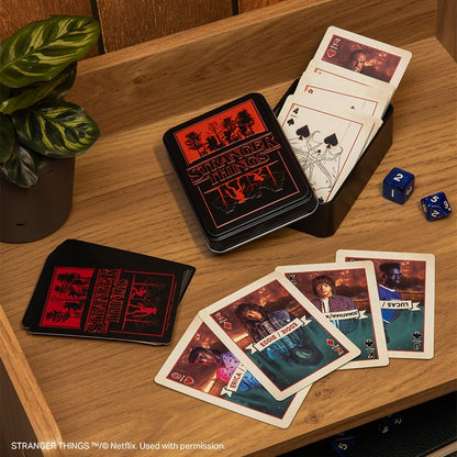 Stranger Things hrací karty