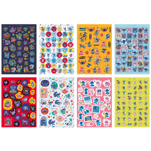 Třpytivé samolepky Stitch A5 8 archů
