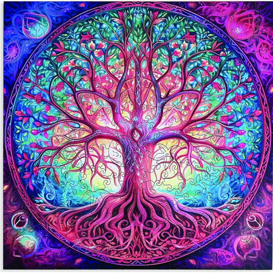 Wooden puzzle Tree of Life II. A4