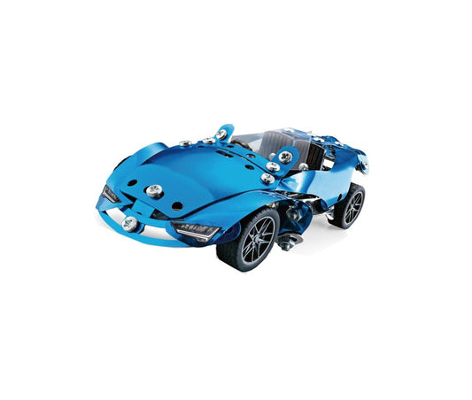 Kovová stavebnice závodní auto 208 ks