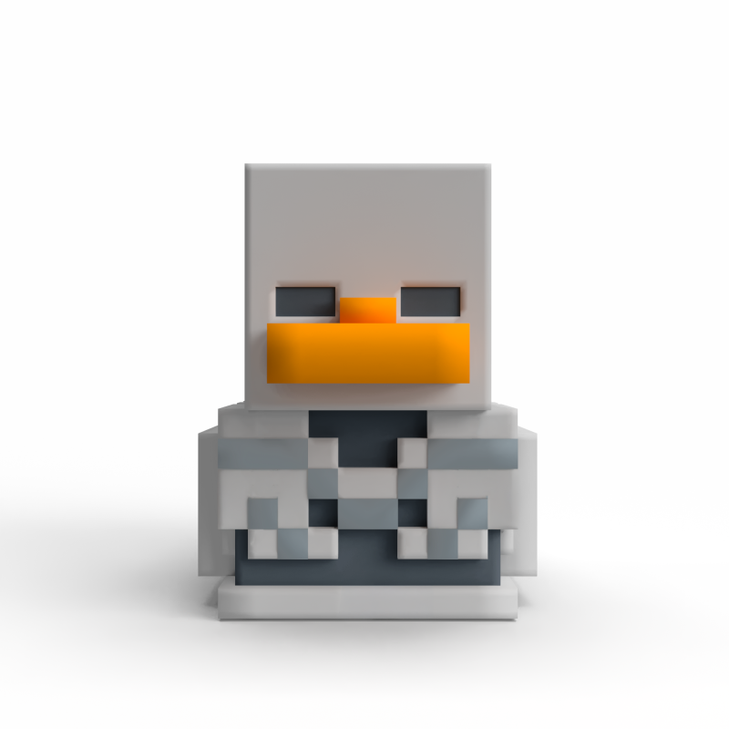 Tubbz kachnička malá Minecraft - Skeleton