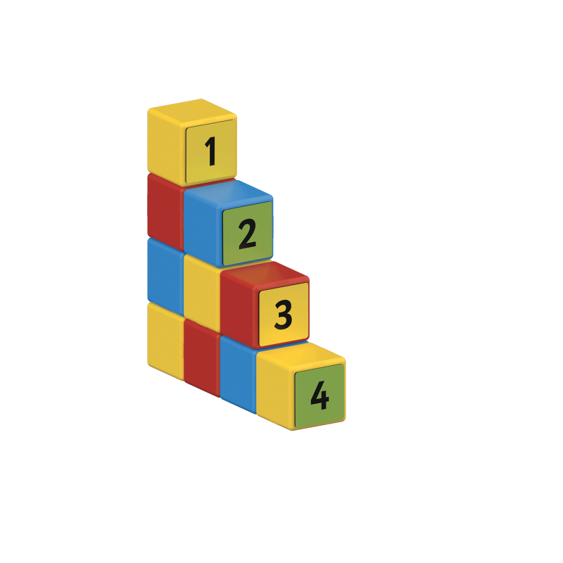 Geomag Magicube Math 61 dílků