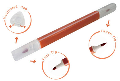 CreaFun - FIXY DUO trojhranné 12 barev