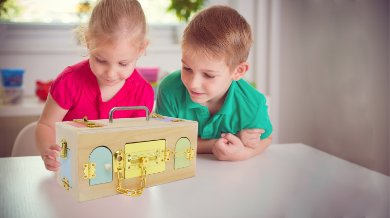 BABU - Edukativní box se západkovým systémem