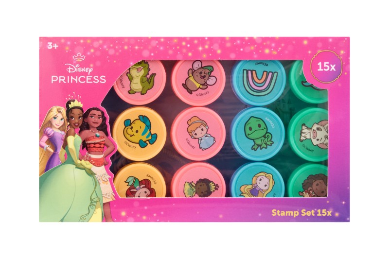 Set razítek Disney Princezny 15 ks