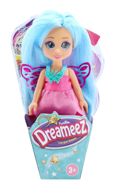 Dreameez mini víla v kornoutku růžové vlásky