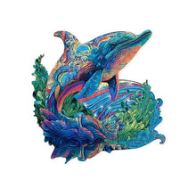 Wooden puzzle Dolphin A3